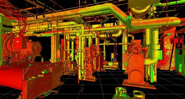 工廠設備繪圖 | 3D掃描建模 | 點雲逆向工程 | 3D圖資更新 | 工廠管理