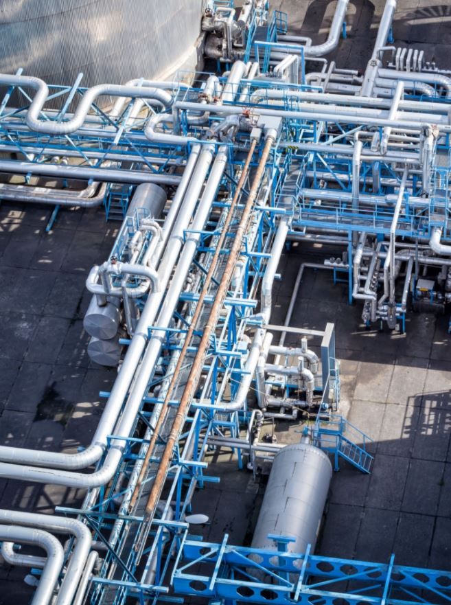 管廊掃描 | 廠區點雲 | 管架逆向建模 | 3D廠房建模 | Digital Twin 工廠 | 走道寬度檢查 | 火災逃生規畫 | 管路管理 | 設施整合 | 銓崴國際有限公司